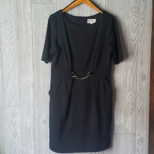 Profession attire black dress with pockets